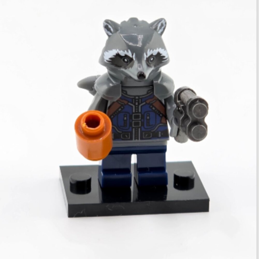NEW! ROCKET RACOON Lego Compatible Guardians of the Galaxy Minifigure Avengers